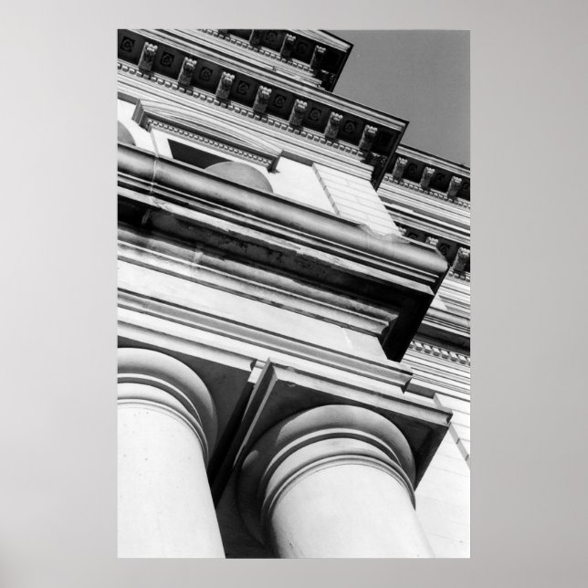 Michigan Capitol Building Poster (Front)