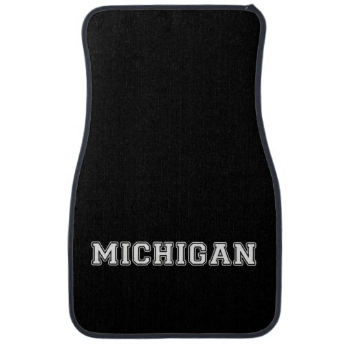 Michigan Car Floor Mat