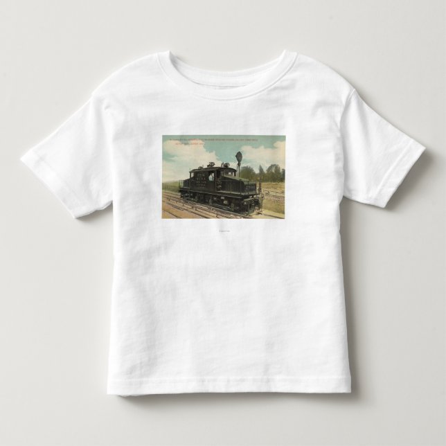 Michigan Central Electric Motor Engine Toddler T-shirt (Front)