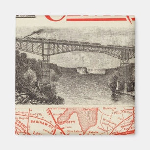 Michigan Central Railroad Magnet