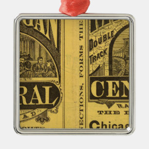 Michigan Central Railroad Metal Ornament