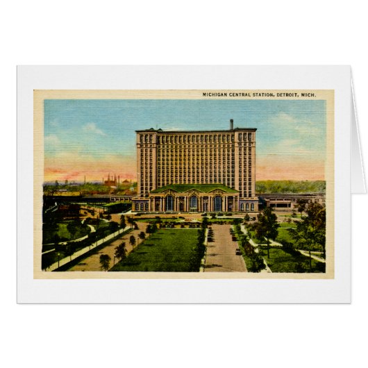 Michigan Central Station Detroit, Michigan (Front Horizontal)