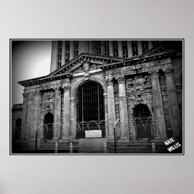 Michigan Central Station Poster (Front)