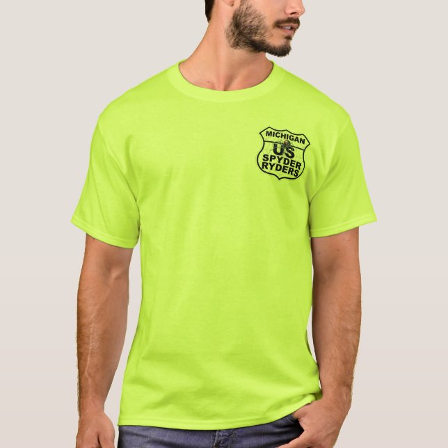 Michigan Chapter - Logo Pocket Trans T-Shirt (Front)