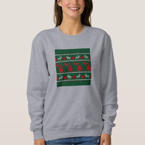 Michigan Christmas SEMI ugly sweater design