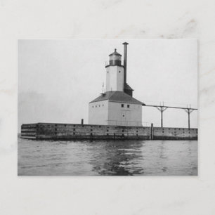Michigan City East Lighthouse Postcard