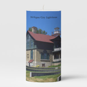 Michigan City Lighthouse candle