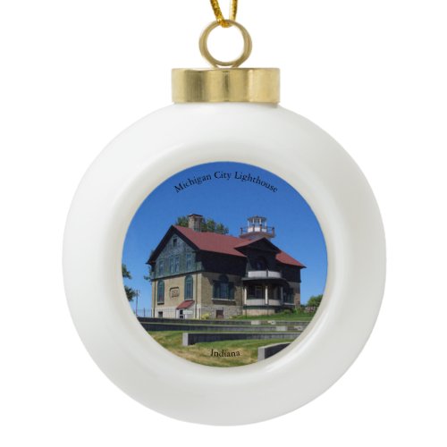 Michigan City Lighthouse ornament