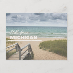 Michigan Coastal Postcard