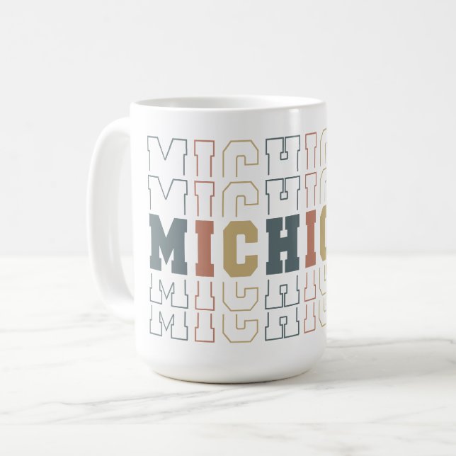 Michigan Coffee Mug (Front Left)