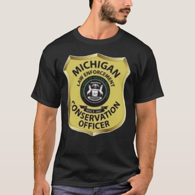 Michigan Conservation Officer Classic T-Shirt (Front)