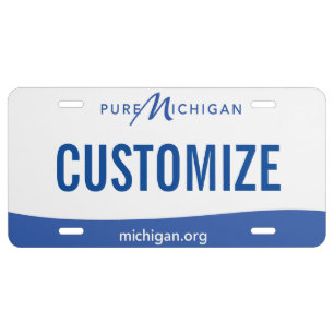 Michigan Custom License Plate