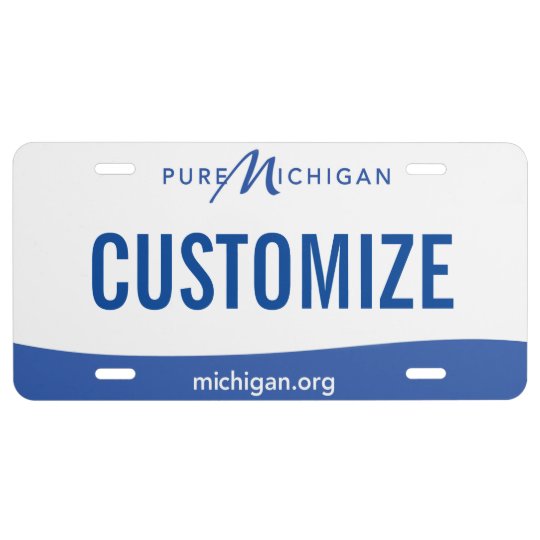 Michigan Custom License Plate