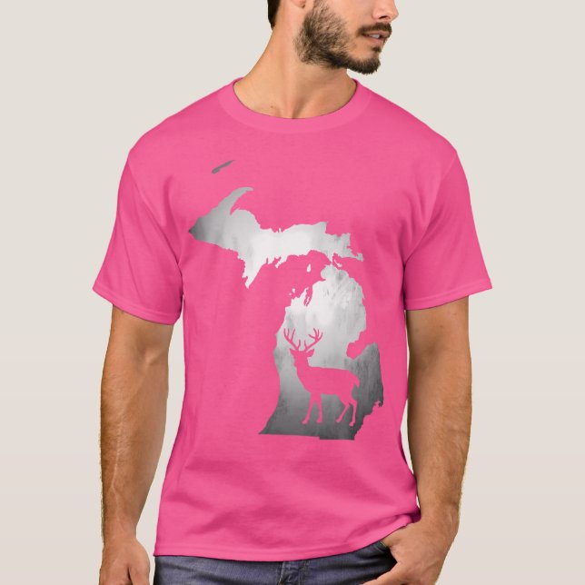 Michigan Deer Hunting T-Shirt (Front)