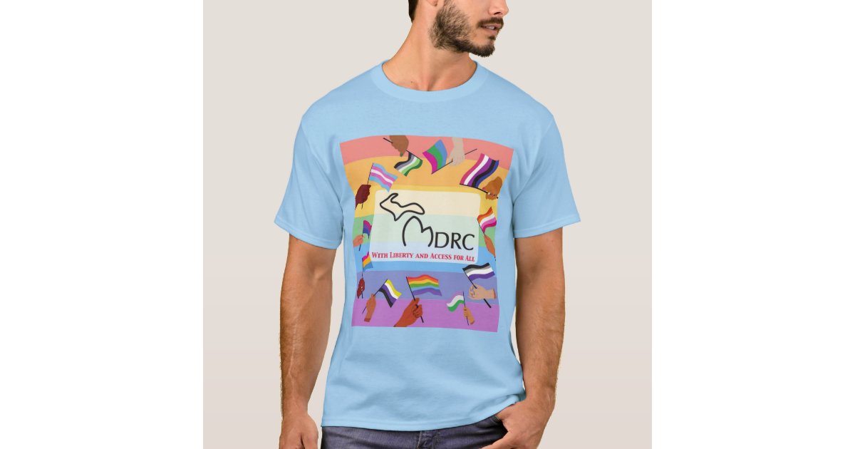 Michigan Disability Rights Coalition T-Shirt | Zazzle