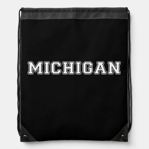 Michigan Drawstring Bag