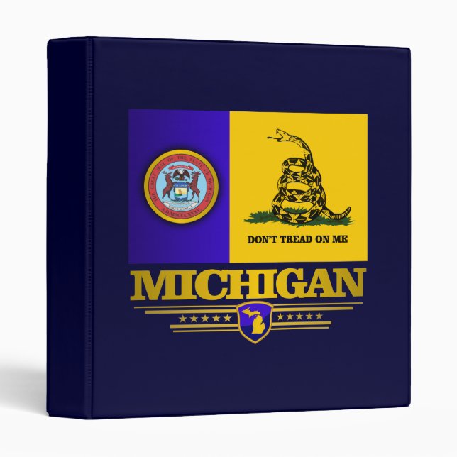 Michigan (DTOM) 3 Ring Binder (Front/Spine)
