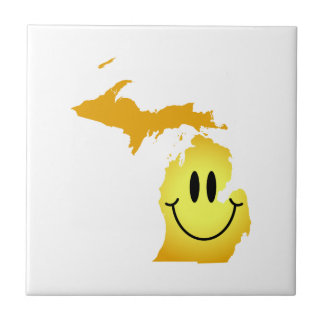 Michigan Face Ceramic Tile