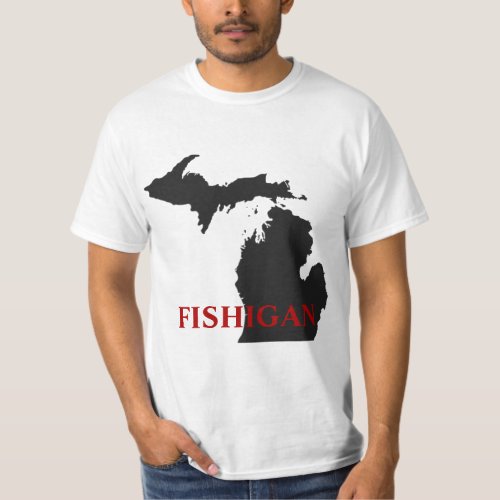 Michigan fisherman humor T_Shirt