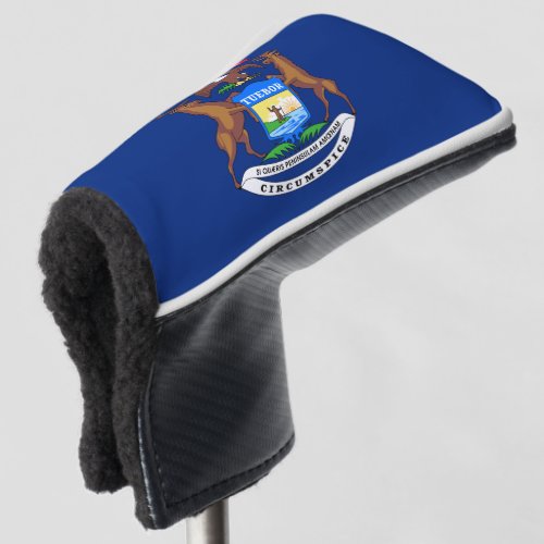 Michigan Flag Golf Head Cover