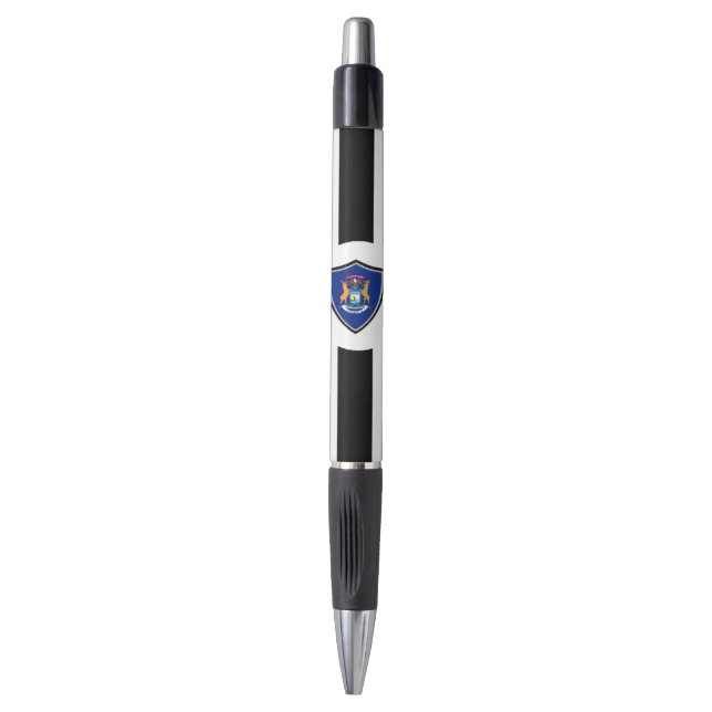 Michigan flag pen (Front Vertical)