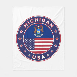 Michigan Fleece Blanket