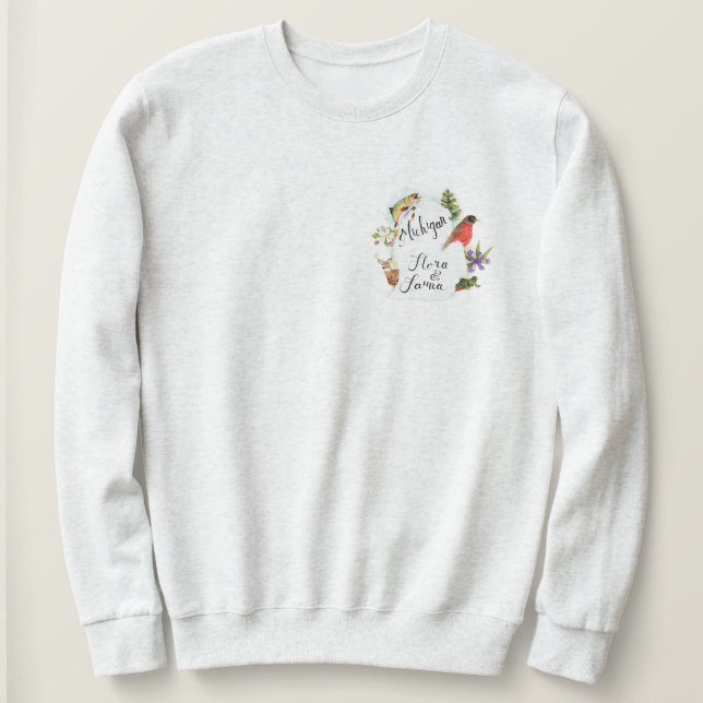 Michigan Flora & Fauna Shirt (Design Front)