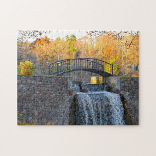 Michigan Footbridge. Jigsaw Puzzle