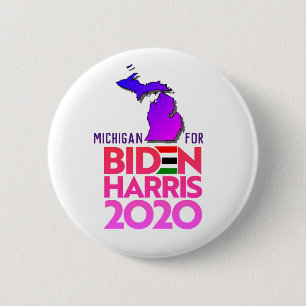 Michigan for Biden Harris 2020 Button