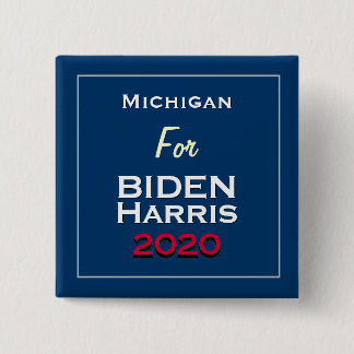 Michigan for BIDEN HARRIS 2020 Square Button
