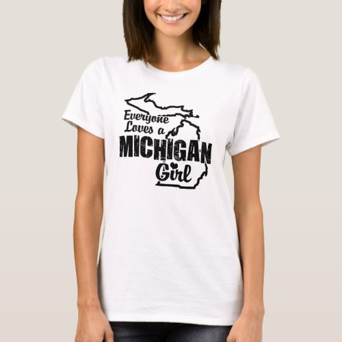 Michigan Girl T_Shirt