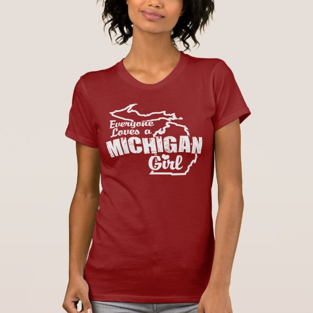 Michigan Girl T-Shirt (Front)