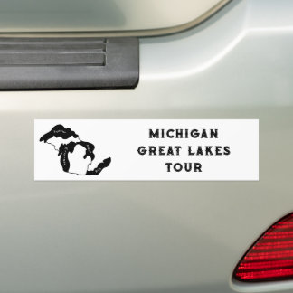 Michigan Great Lakes Tour Bumper Sticker