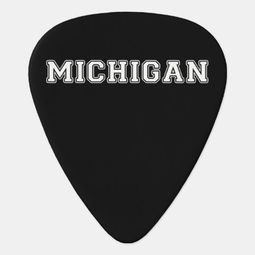 Michigan Guitar Pick