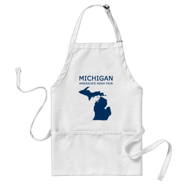 Michigan H5 Adult Apron (Front)