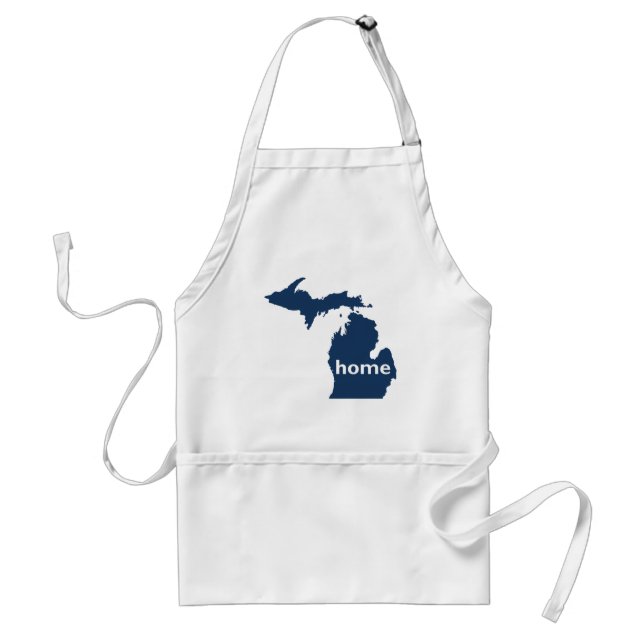 Michigan Home Adult Apron (Front)