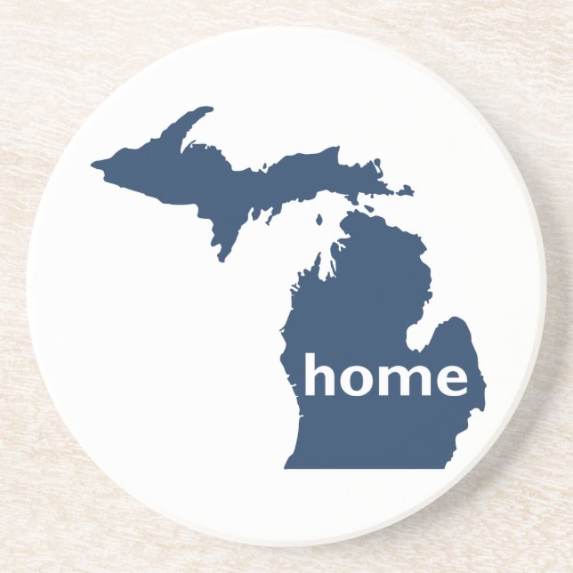 Michigan Home Coaster (Front)
