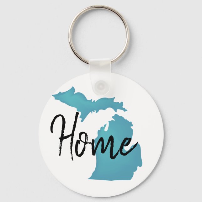 Michigan Home Keychain (Front)