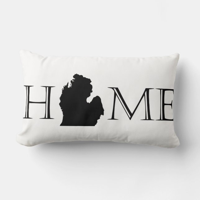 Michigan Home Pillow (Front)