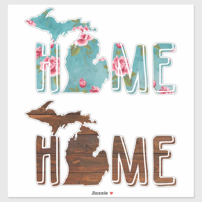 Michigan is Home | Michigan Sticker (Sheet)