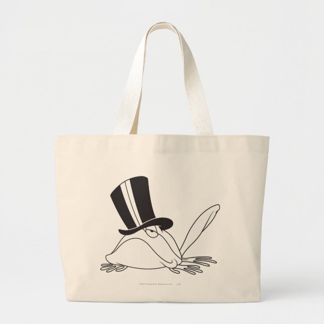 Michigan J. Frog Chill Large Tote Bag (Front)