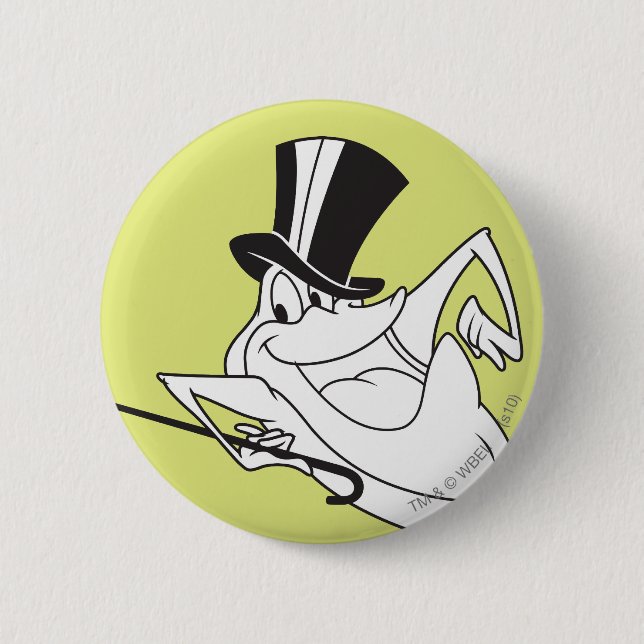 Michigan J. Frog Dancing Button (Front)