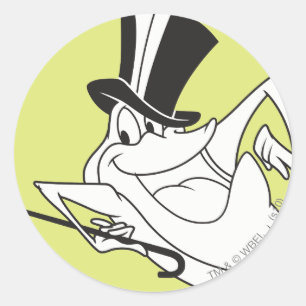 Michigan J. Frog Dancing Classic Round Sticker