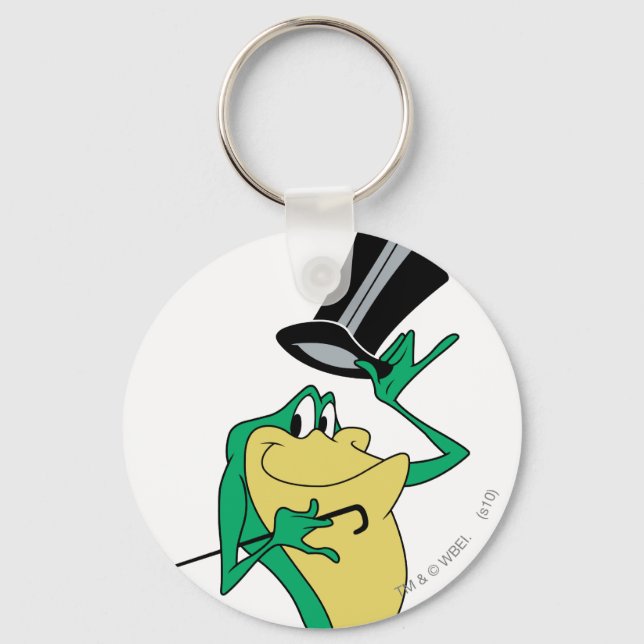 Michigan J. Frog in Color Keychain (Front)