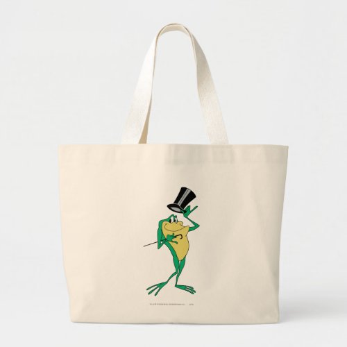 Michigan J Frog in Color Large Tote Bag