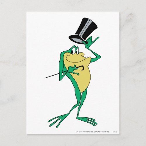 Michigan J Frog in Color Postcard