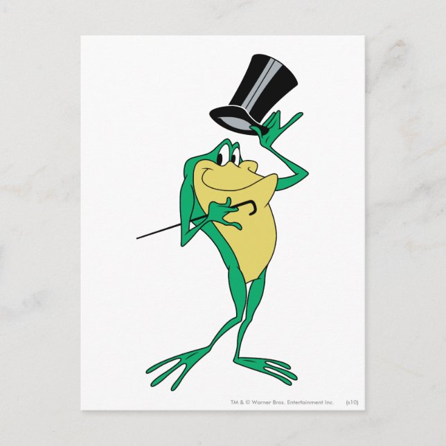 Michigan J. Frog in Color Postcard (Front)