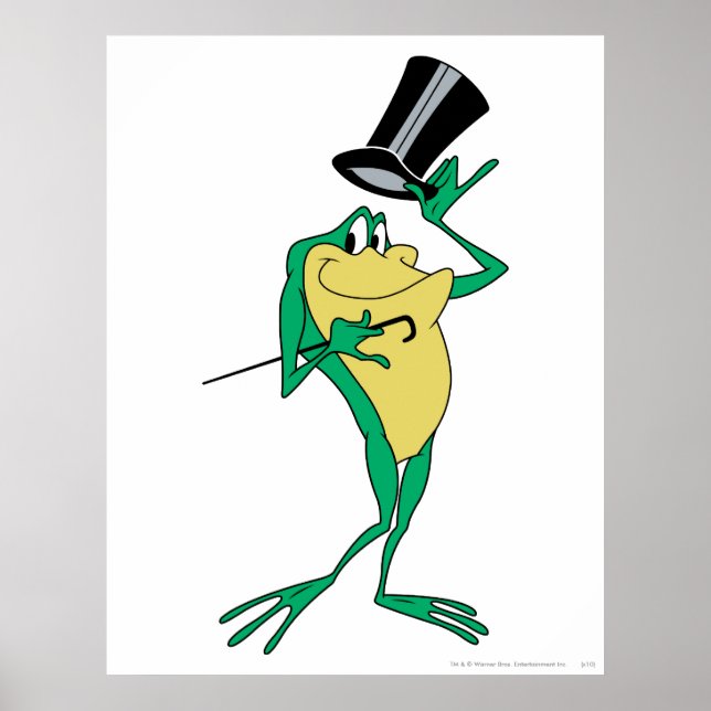 Michigan J. Frog in Color Poster (Front)