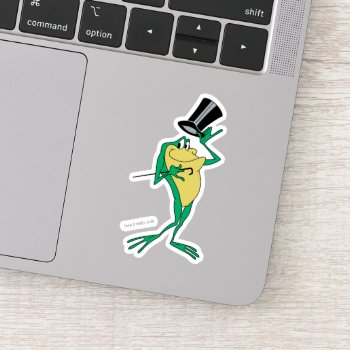 Michigan J. Frog In Color Sticker by looneytunes at Zazzle