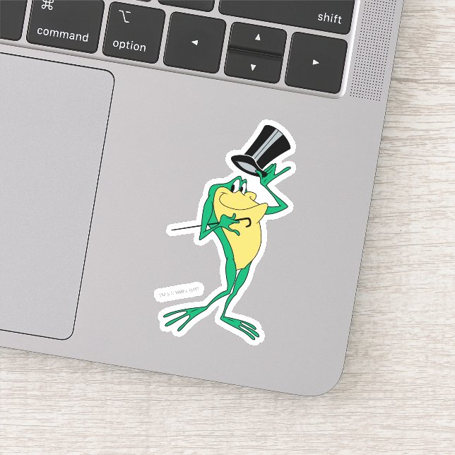 Michigan J. Frog in Color Sticker (Detail)